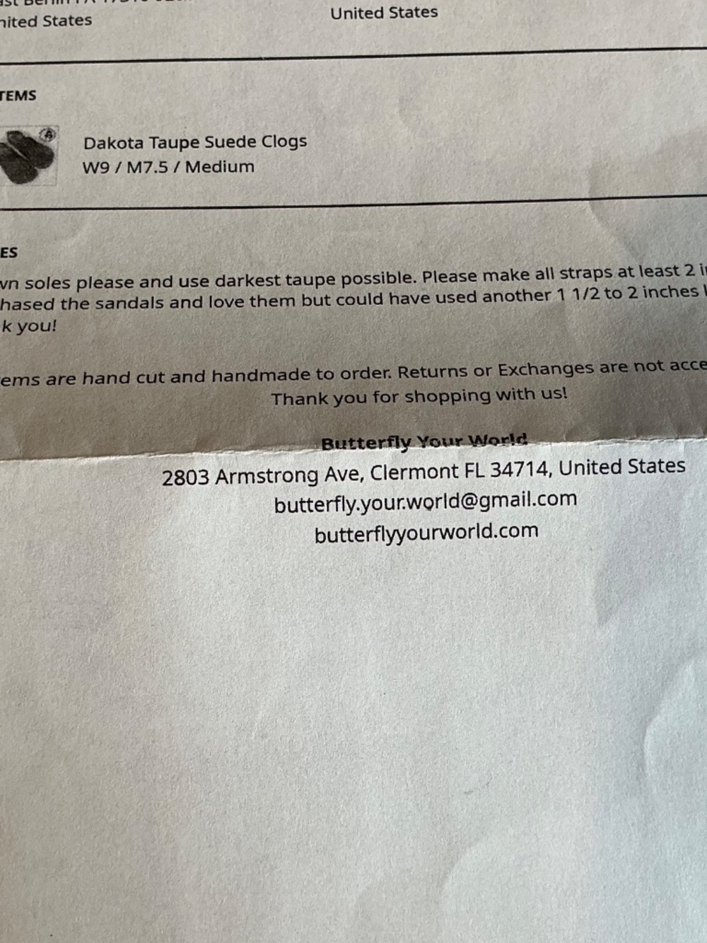 Handmade barefoot leather clogs - Picture 7 of 7